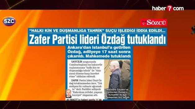 Ümit Özdağ için cezaevinde güvenlik önlemleri arttırıldı