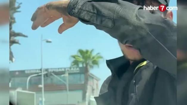 Cam silen şahıslar sürücüleri rahatsız etmeye devam ediyor Cam silen şahıslar sürücüleri rahatsız etmeye devam ediyor