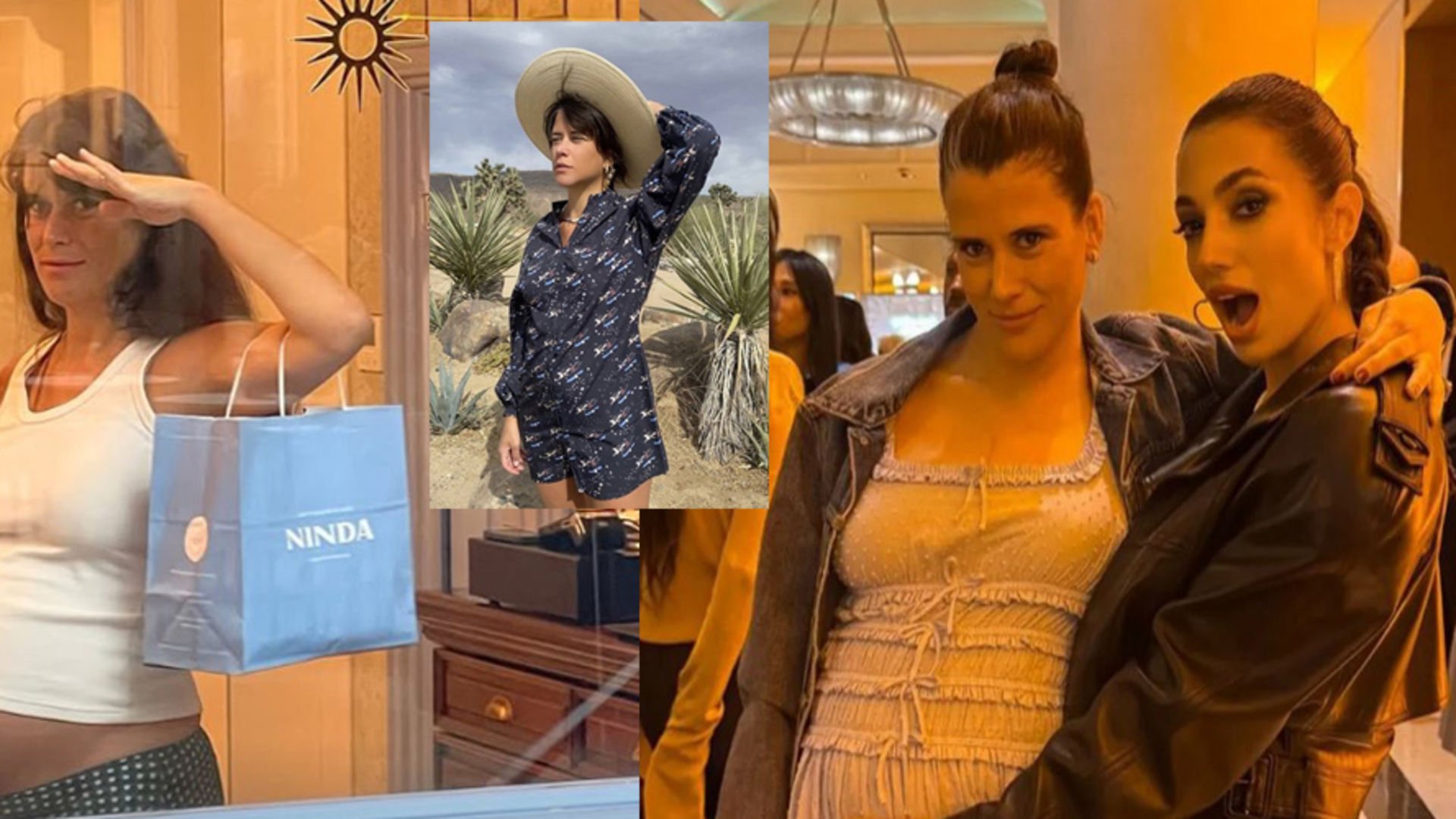 Karnı burnunda poz verdi Karnı burnunda poz verdi