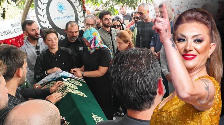 Şarkıcı Güllü’ye son veda… Cenazede gözyaşları sel oldu