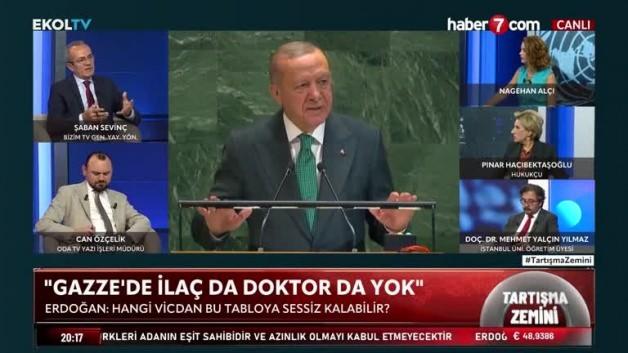 Şaban Sevinç: Cumhurbaşkanı Erdoğan Gazze’nin, Filistin’in sesi oldu