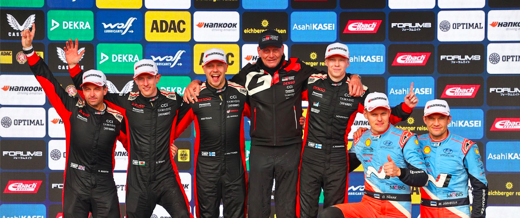 Toyota WRC’de Üst Üste Beşinci Kez Şampiyon Toyota WRC’de Üst Üste Beşinci Kez Şampiyon