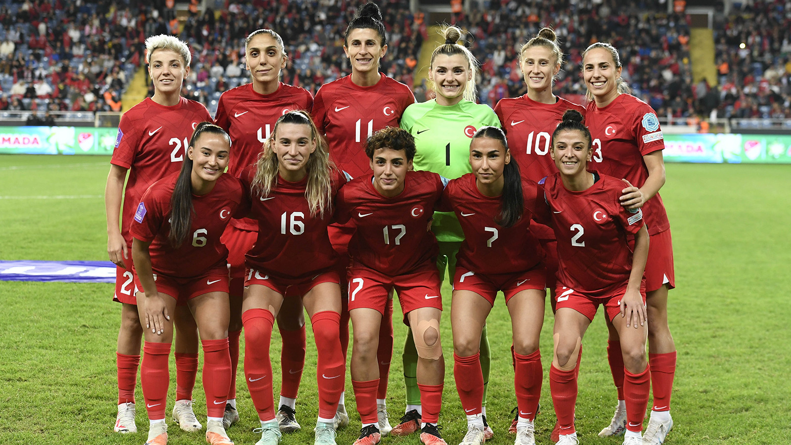 A Milli Kadın Futbol Takımı’nın kadrosu açıklandı