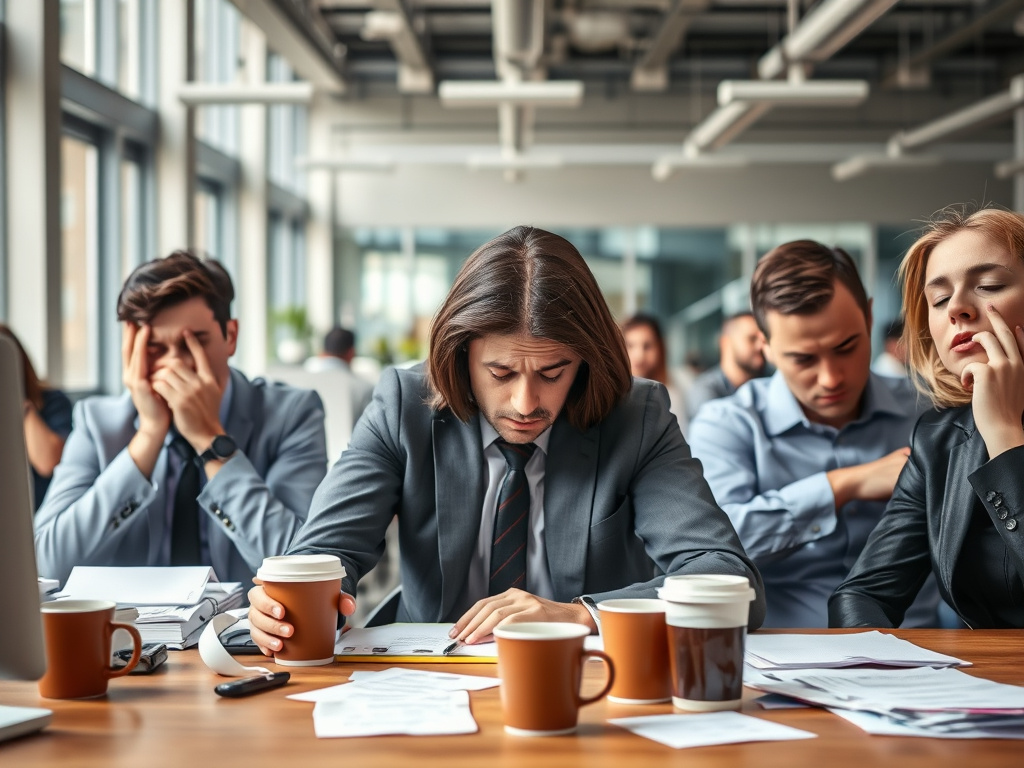 Amerikalı Çalışanlar Arasında Tükenmişlik Rekor Seviyede Amerikalı Çalışanlar Arasında Tükenmişlik Rekor Seviyede