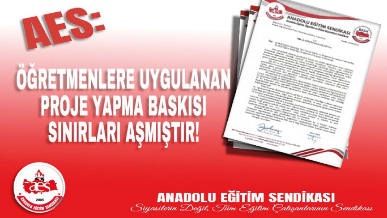 Öğretmenlere Uygulanan Proje Yapma Baskısı Sınırları Aşmıştır!
