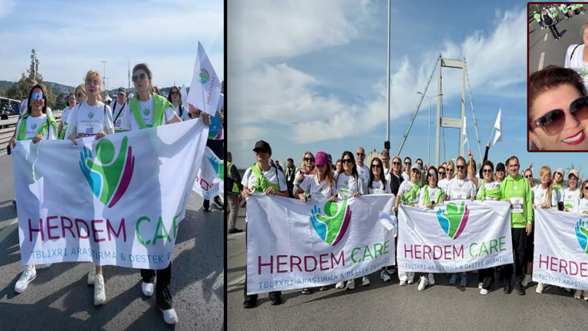 Herdem Çare Derneği maratonda…