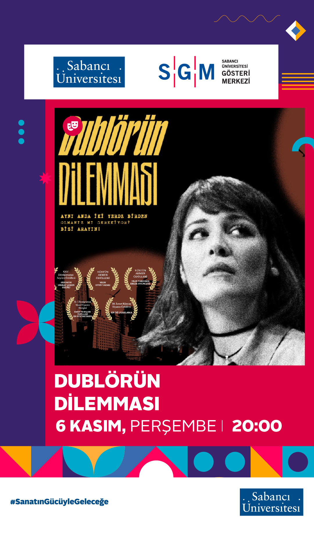 Sabancı Üniversitesi Gösteri Merkezi Yeni Sanat Sezonuna Dopdolu Bir Programla “Merhaba” Diyor